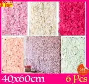 60x40cm Artificial Hydrangea Flower Wall Panels Venue Wedding Party Decor XQ1
