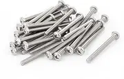 uxcell Cabinet Drawer Handles M4 x 40mm Thread Phillips Head Screws 30pcs