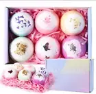Bath Bombs Gift Set 6 Pack, Natural Handmade Essential Oil SPA Bubble Bath Bomb