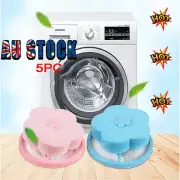 5X Washing Machine Floating Laundry Pet Fur Catcher Remover Hair Lint Catcher JQ