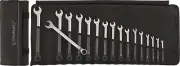 96401005 14/17 Combination Spanner Set, Open-Box Long, 17 Piece Set, 6.0-22mm...