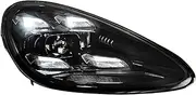 Headlight Assembly Compatible For Porsche Cayenne 2011-2014 DRL Dual Beam Lens Lens High Beam