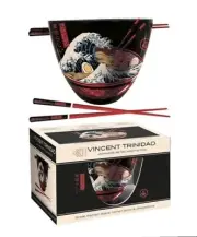 Vincent Trinidad (Great Ramen Wave) Ramen Bowl and Chopsticks Set SOLD OUT 2022