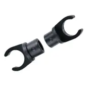 OZtrail Plastic Tube Clip Pack Black