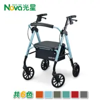 在飛比找momo購物網優惠-【NOVA】收合式助步車 STAR(助行車)