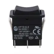 Compatible HY12-9-3 Easy Install Arc Small On Off Push Button Safe Rocker Switch Industrial-xdd 1PC