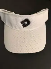 Visor Golf Fastpitch Slowpitch White OSFA WHITE WITH BLACK