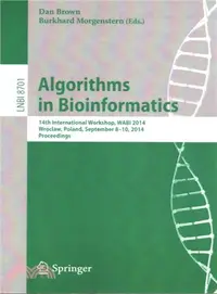 在飛比找三民網路書店優惠-Algorithms in Bioinformatics ―