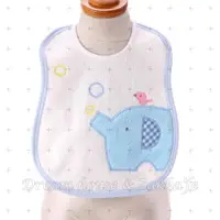 在飛比找樂天市場購物網優惠-日本製 棉製 大象 圍兜兜《 3色任選 》★ 兒童/幼兒 圍