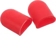 1Pair Silicone Handlebar End Caps for Road Bikes Soft Vibrant Brake Lever Protectors Easy to Install Durable Silicone Covers for Enhanced Comfort Scratch Protection