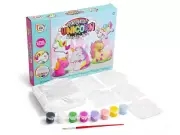 Set of 5 Magical Unicorns to Create - Make, Mould & Paint Childrens Craft Kit