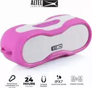Altec Lansing BoomJacket Bluetooth Speaker, Waterproof, Magnetic & Mountable