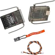 AR6200 DSM2 6-Channel Telemetry Receiver with Satellite for Spektrum Spek Generic DX6i DSM2