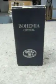 BOHEMIA CRYSTAL Vase # 2847 Made In CZEC REPUBLIC Lead Crystal Over 24% PbO