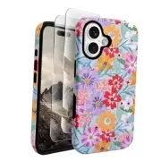 Compatible with iPhone 16 Plus Case 6.7 inch For iPhone 16 Plus Pink Spring