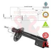 Front Axle Shock Absorber Suit DACIA Logan Ii 1.5 dCi LOGAN II