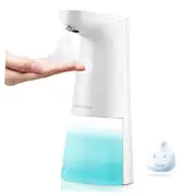 Soap Dispenser, Automatic Foaming Soap Dispenser Hand Free Countertop White