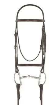 Camelot™ Plain Raised Snaffle Bridle