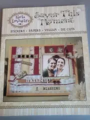 Scrapbook Book stencils patterns papers and ideas. Savor the Moment