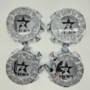 RBP Wheels Chrome Custom Wheel Center Cap Caps Set 4 # 31P416C-B