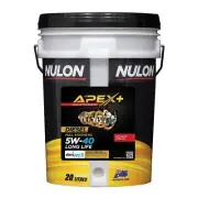 Nulon Engine Oil APEX+ 5W-40 Long Life 20L APX5W40D2-20