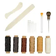 16 Bookbinding Tools SourceTon Bone Folder Set Creaser Waxed Linen Awl Large