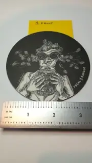THE ALCHEMIST BREWING CO., of WATERBURY, VERMONT- "FOCAL BANGER" BEER COASTER.