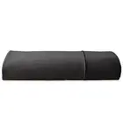 Donna Karan Home Indulgence Cotton & Silk Flat Sheet Queen Black- NWT $125