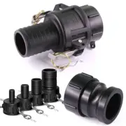 Straight Connector Three Way Outlet IBC Tank Adapter Fitting Garden Irrigation