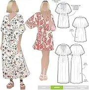 Style Arc Sewing Pattern - Summer Coverup Dress (Sizes 10-22)