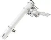 Satellite Antenna Pole Mounting Kit Alloy Steel Material Wall Pole V2 Antenna Adjust Roofs Walls Eaves