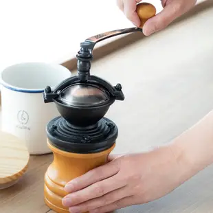 【日本】Kalita 細身原木桶 碳鋼磨芯 手搖磨豆機