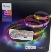 Govee RGBIC Basic LED Mood Lights H618E (2 Rolls) 65.6FT. NEW FREE SHIPPING