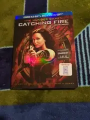 The Hunger Games Catching Fire Blu-ray + DVD NEW With Slipcover