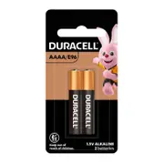 Duracell Specialty AAAA / E96 1.5V Batteries - 2 Pack