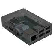 Raspberry Pi 3, 2, Retro Pi and B+ Case Kit, Transparent Smoked Finish