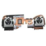 FLDQ FLDJ CPU GPU FAN&Heatsink For CLEVO DFS2001059P0T-FLDQ DFS2004059P0T-FLDJ