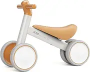 XJD Baby Balance Bike Toddler Bikes for 1-2 Year Old Boys Girls, Baby Bike with 4 Wheels No Pedal,Perfect for First Birthday Gift (Multi-Models&Colors)