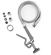 Pre Rinse Spray Valve with 45” Stainless-Steel Pre Rinse Hose,1.42 GPM Pre