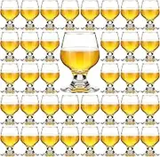 Sabary 36 Pcs Small Brandy Snifters 1.75 oz Mini Cute Shot Glasses Wine Snifters Brandy Cognac Port Tequila Glasses for Whiskey Juice Vodka Sherry Champagne Beer