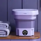 Portable Washing Machine, 8L Foldable Mini Washing Machine, Folding Mini Small W