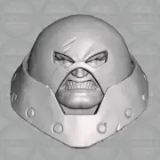Cain Marko Juggernaut X-Men custom head for 1:6 1:10 1:12 1:18 action figures