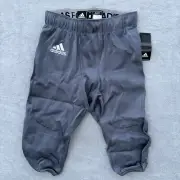 Adidas Press Coverage Football Pants Onix White 194BA Youth Size M