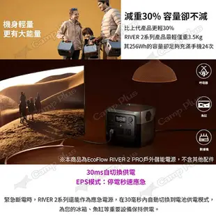 【EcoFlow】RIVER 2 PRO 戶外儲能電源 EFR620 移動電源 戶外電源 停電應急 輕量 露營 悠遊戶外