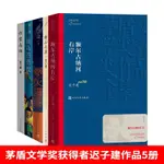 正版有貨※【全套5冊】遲子建作品集正版 額爾古納河右岸茅盾文學獎書籍 白 實體全新書籍