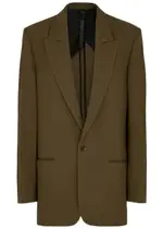 Petar Petrov Twill Blazer - Brown - 38 (UK10 / S) 38 (UK10 / S)