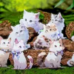 10張 手賬貼紙 動物森林卡通貓咪貼紙包 PET貼紙 裝飾素材 手賬素材