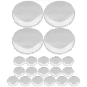 20 Pcs Magnifying Glass 20PCS Magnifiers Lens Child Double Convex Lenses Pack