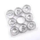 9x Christmas Cookie Cutter Set Biscuit Cutter Unique DIY Cookie Model Xmas