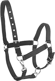 BRIGHTFUFU Horse Bridle Bridle Sheep Halter Calf Halter Goat Halter Foal Halter Cow Halter Horse Head Collars Hybrid Halter Horse Ropes Breakaway Halter Horse Supply Nylon Hanging Cage Field